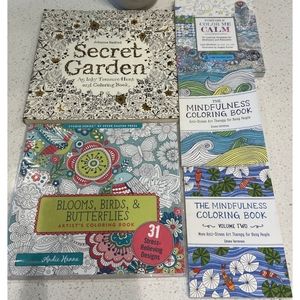 Adult Coloring Books (5 Pack)